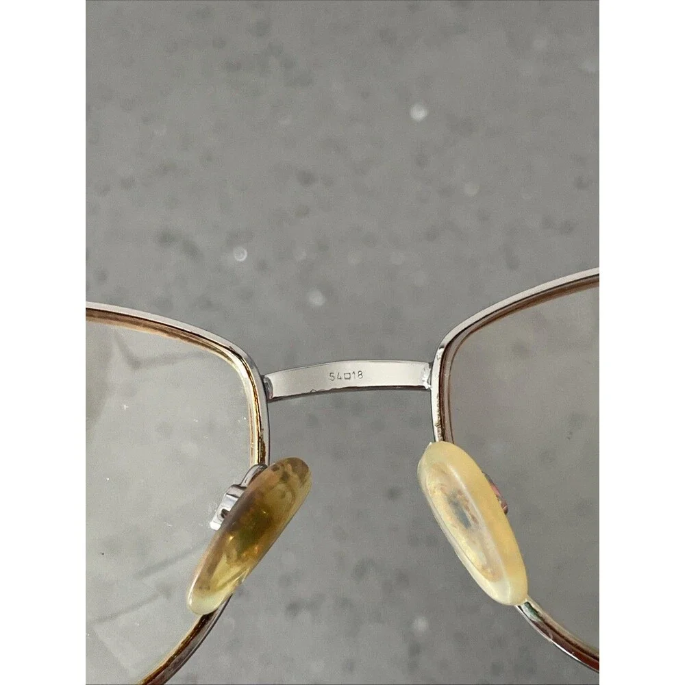 Luxottica Jody Bluegreen Italy FRAMES ONLY 54-18-135 Glasses full rim vintage
